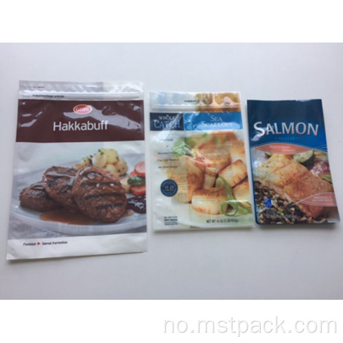 Plastsidetaske for fersk kjøtt